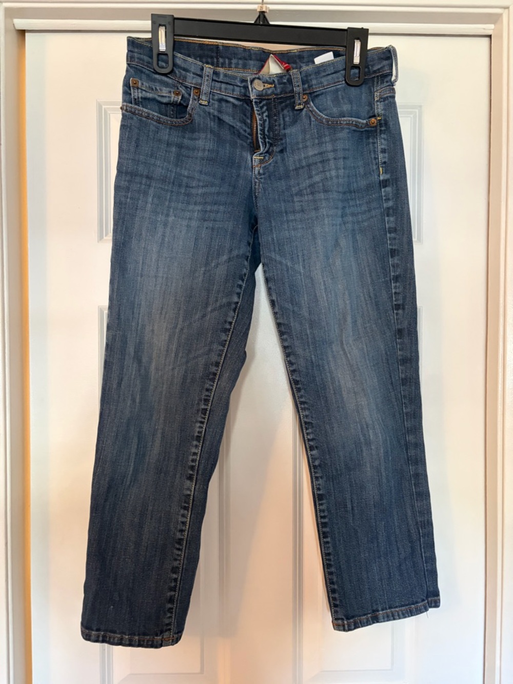 Lucky Brand Low-rise Boyfriend Cropped Jeans